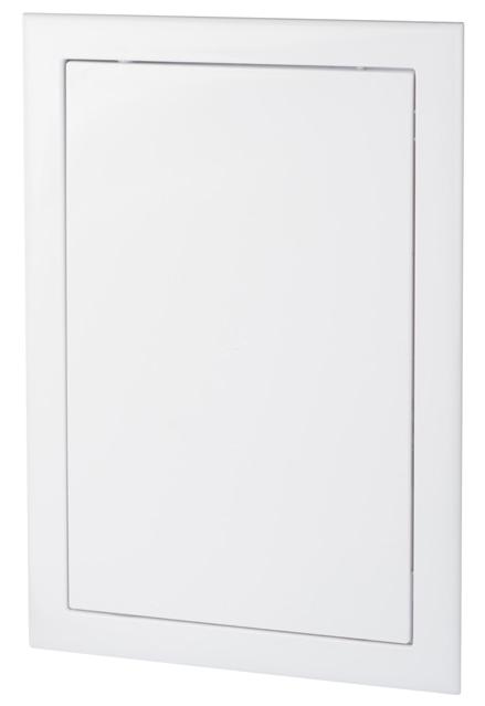 картинка 1520 ЛП люк-дверца пластик с фланцем от магазина Модуль