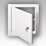 картинка 1515 ЛМЗ люк-дверца ревизионная металл с фланцем и замком от магазина Модуль