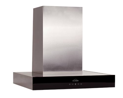 картинка Агат 60 нержавеющая сталь / черное стекло от магазина Модуль